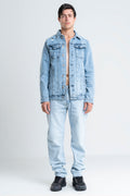 Plain Wide Leg Jeans