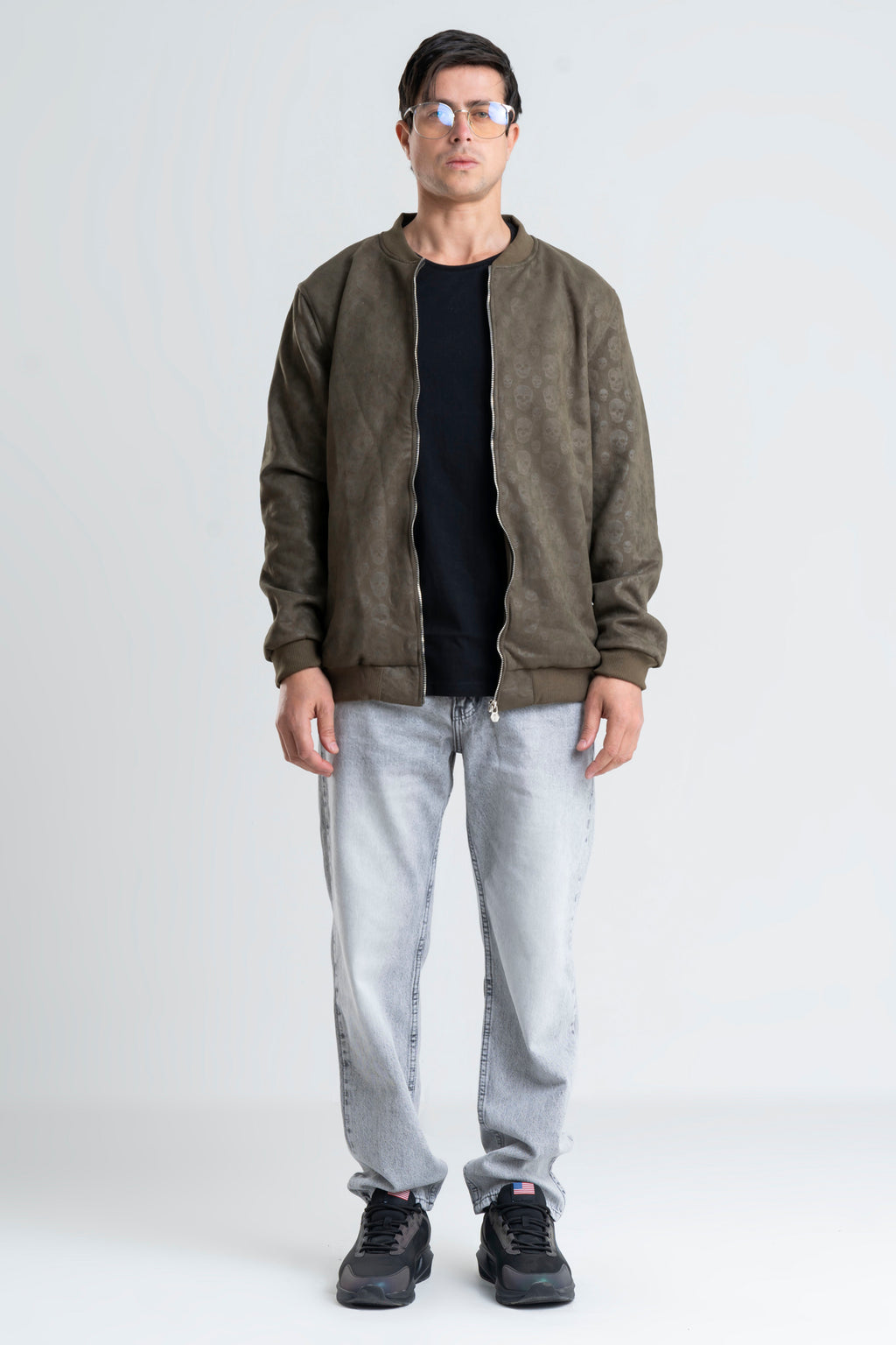 Plain Wide Leg Jeans