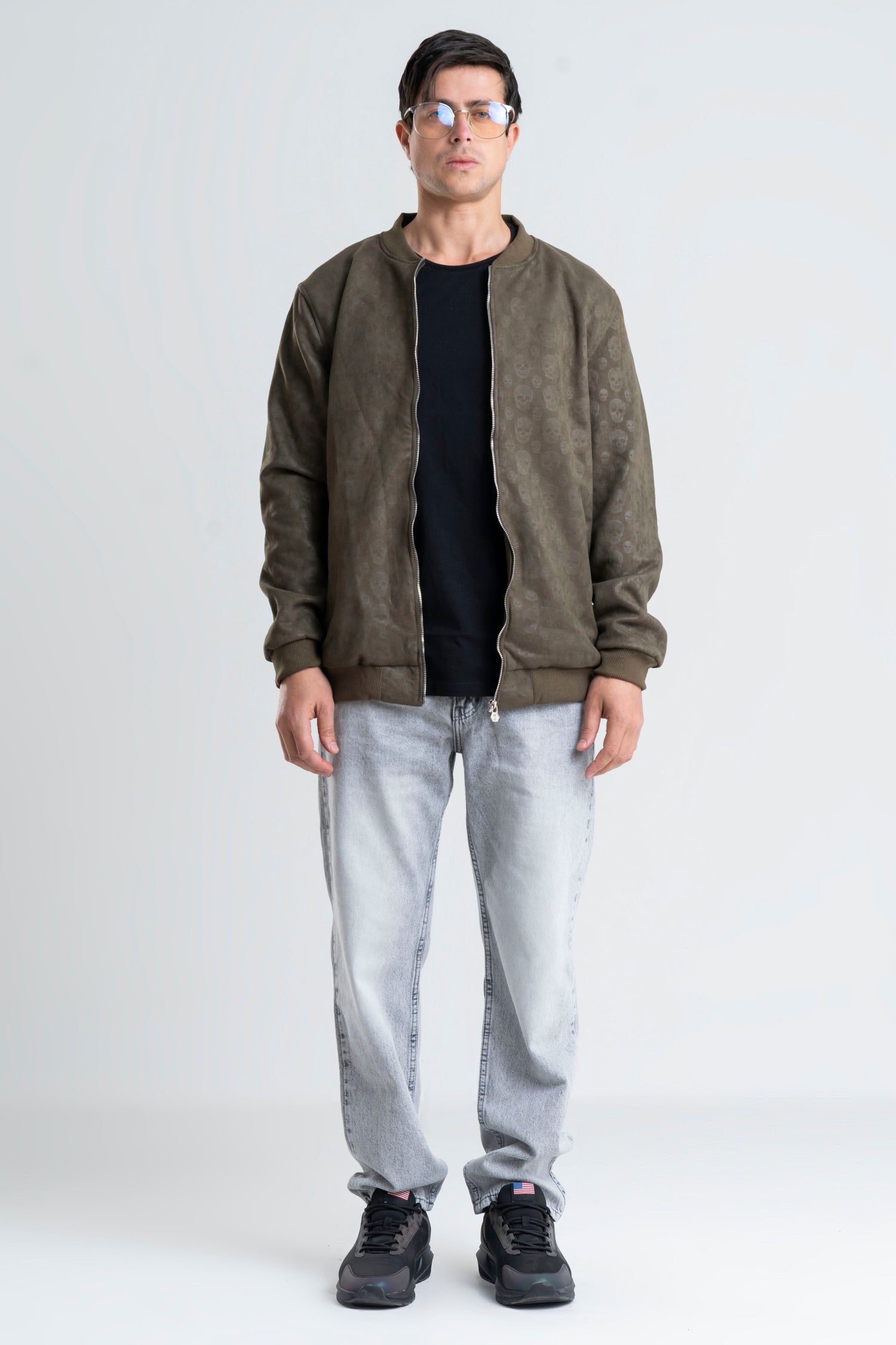 Plain Wide Leg Jeans