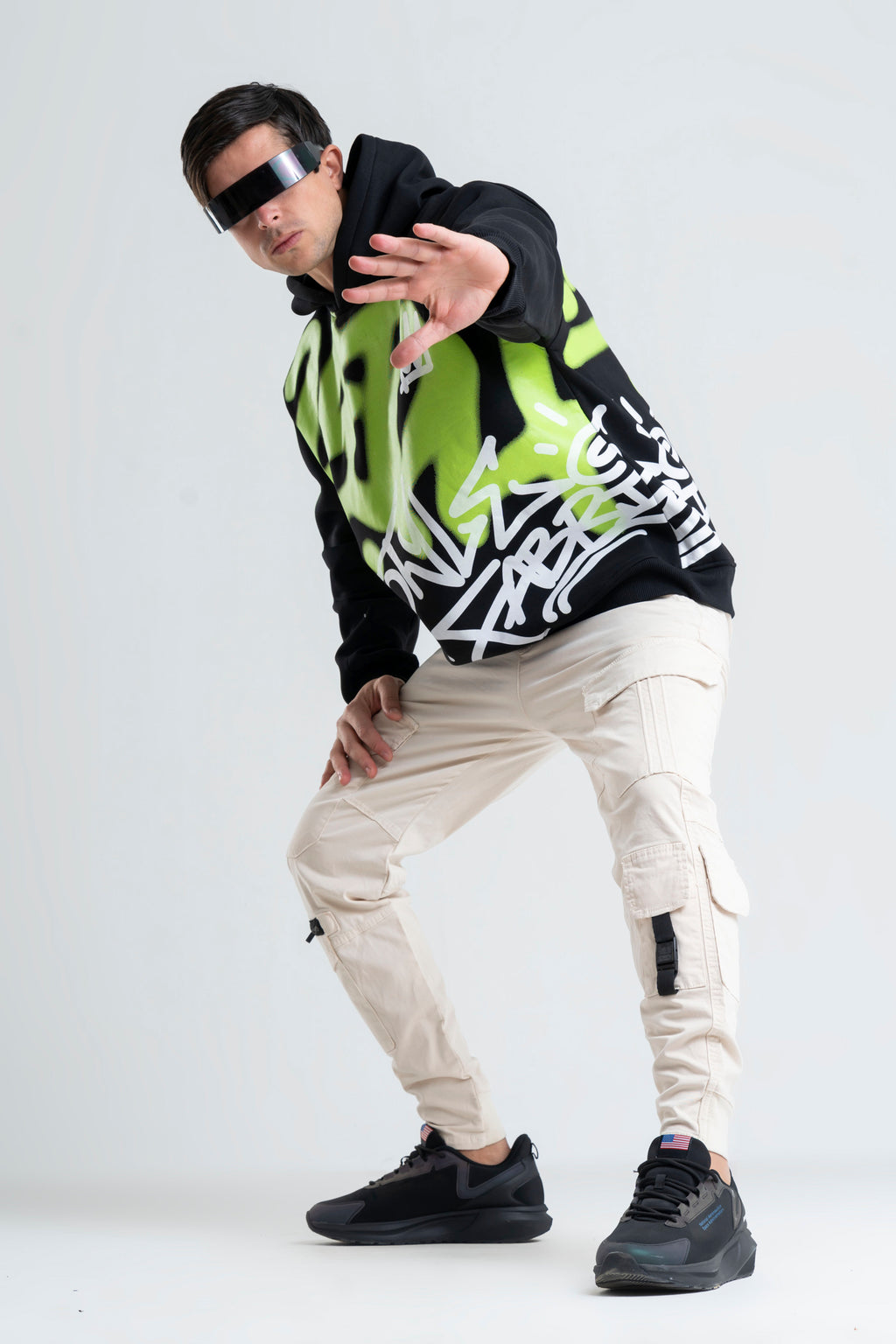 MULTI POCKETS GABADINE PANTS