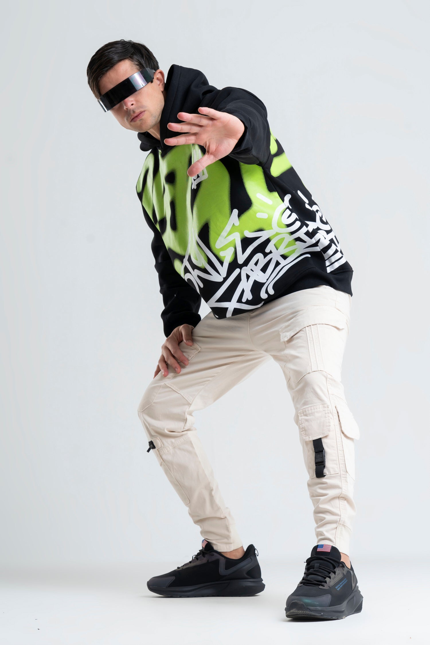 MULTI POCKETS GABADINE PANTS