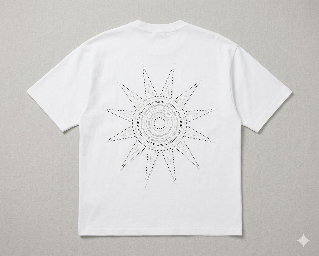Solar Pulse Oversized Tee