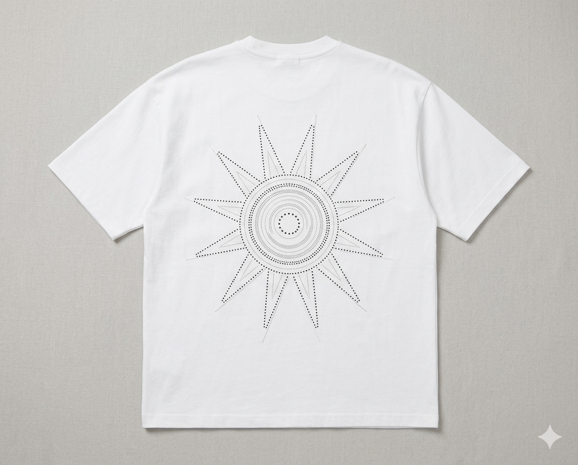 Solar Pulse Oversized Tee