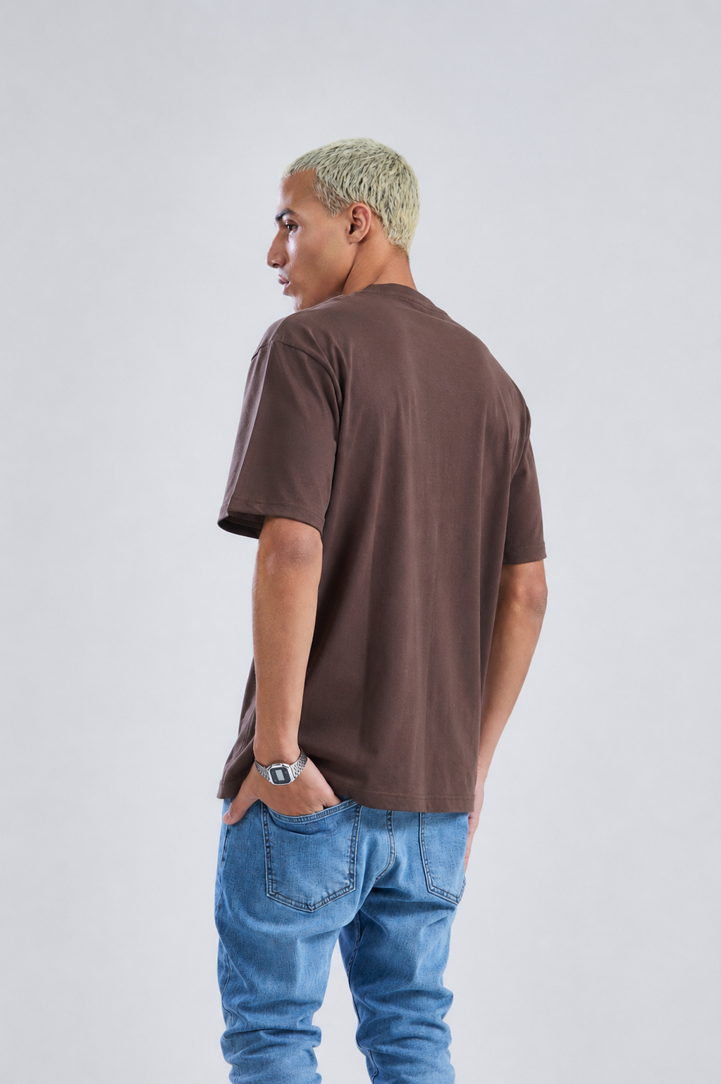 Essential Oversized V Tee