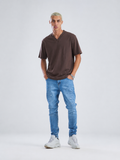 Essential Oversized V Tee
