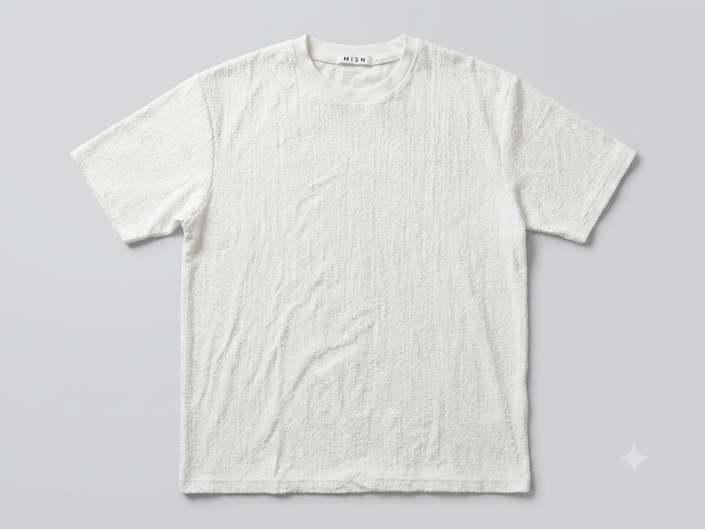 Cloud Texture Oversized Tee