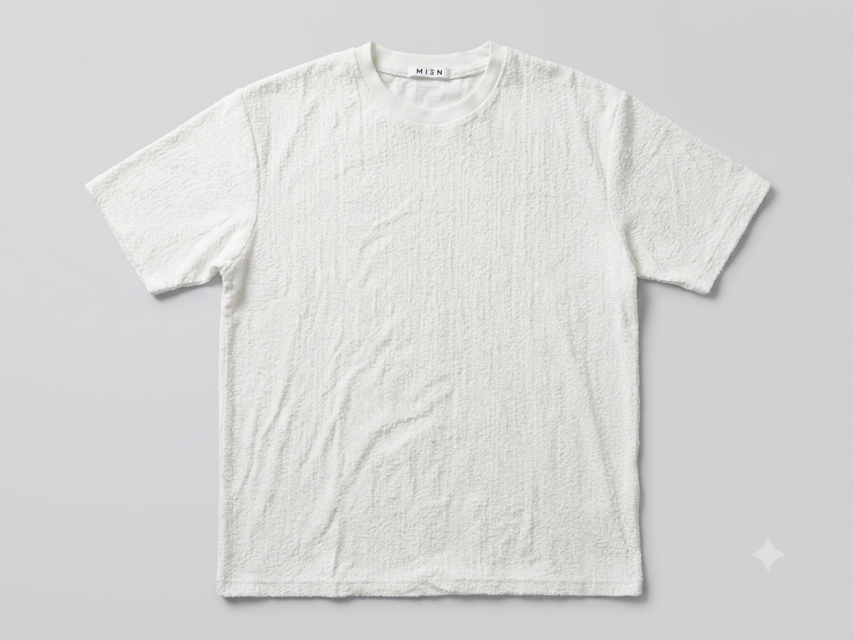 Cloud Texture Oversized Tee
