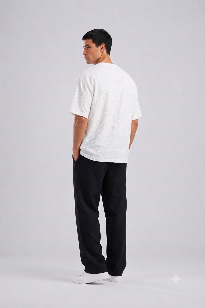 Cloud Texture Oversized Tee