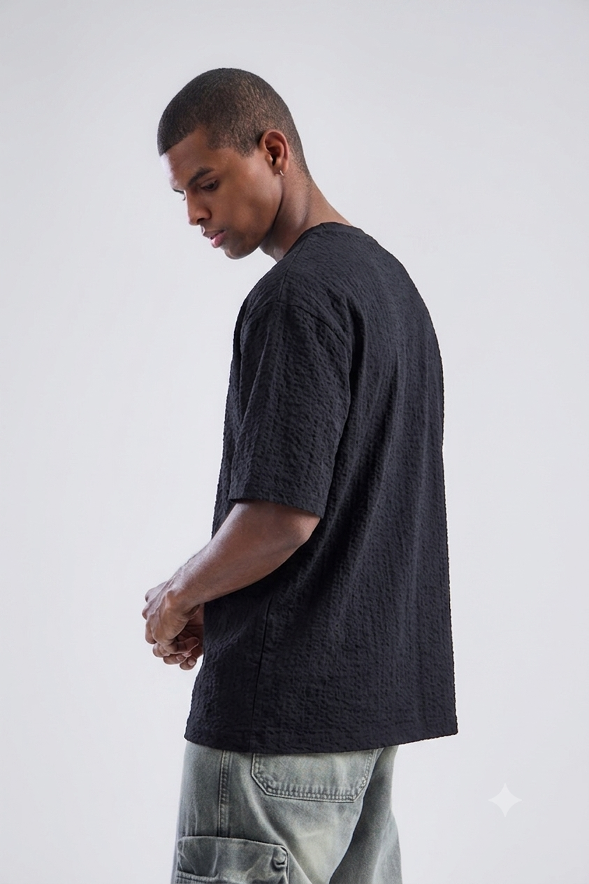 Cloud Texture Oversized Tee