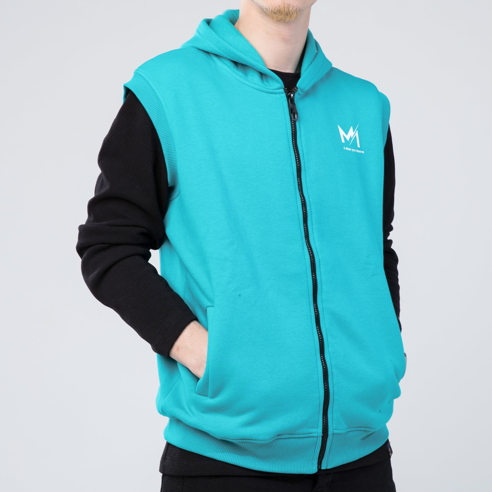 Milton Gelit with hooded