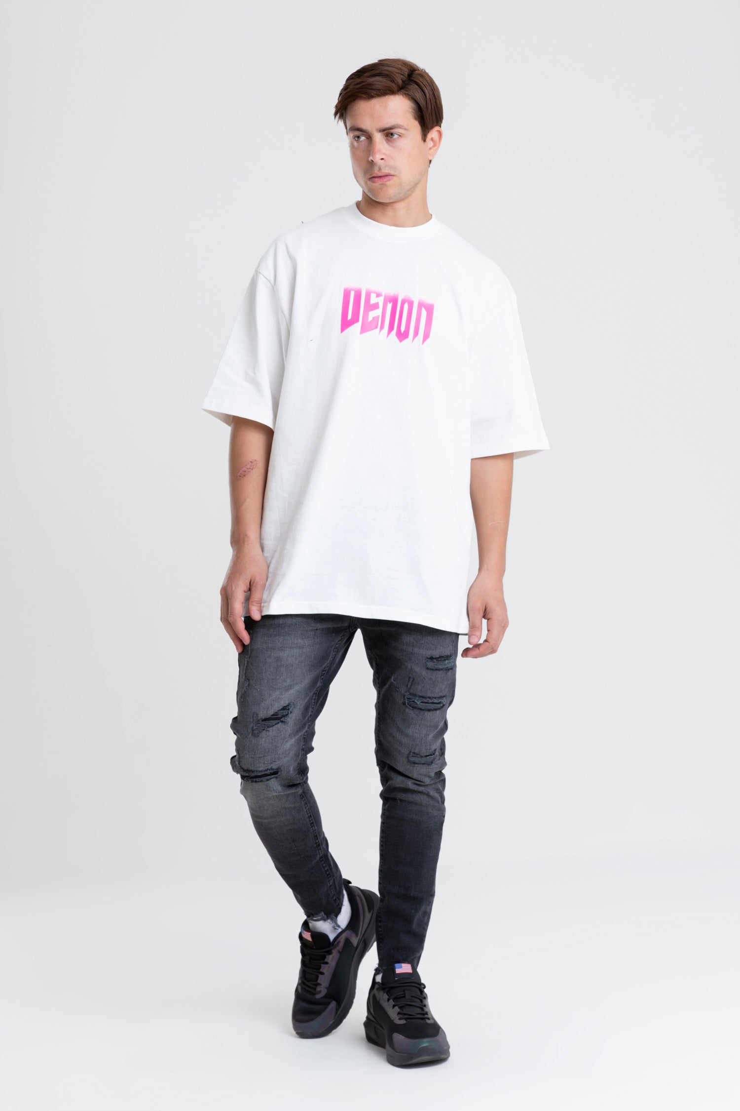 MAFIA PRINTED T-SHIRT OVERSIZED