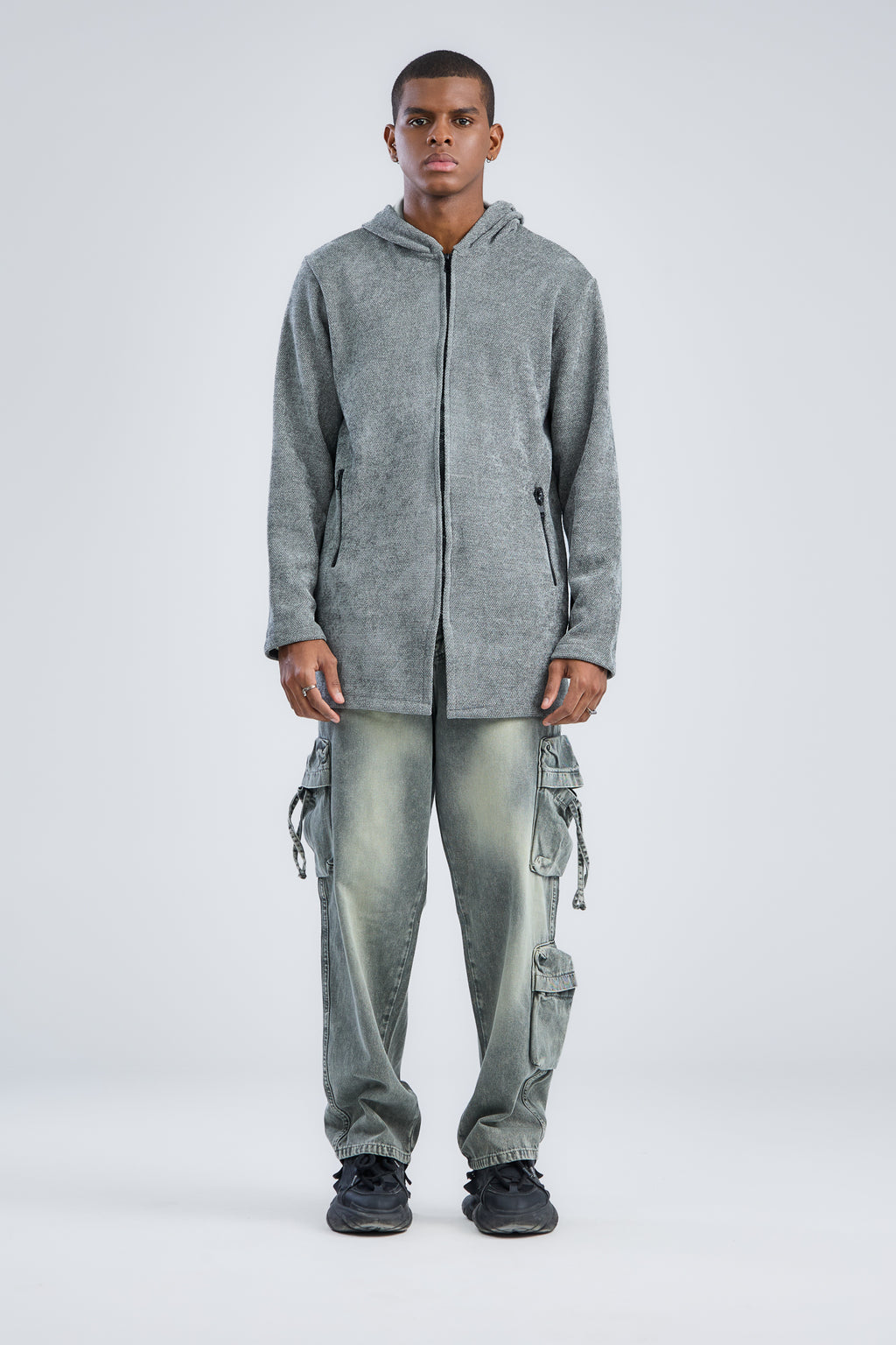 Zip-UP Cardigan Coat