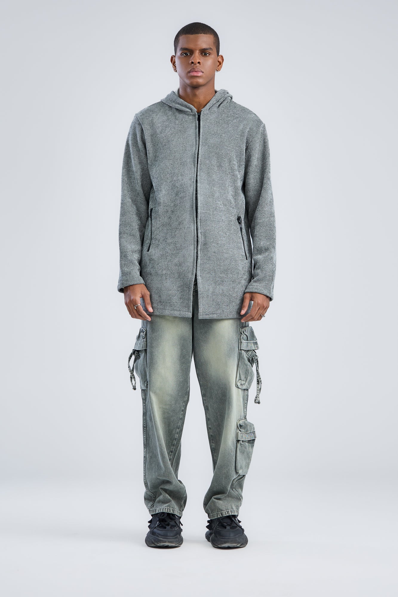 Zip-UP Cardigan Coat