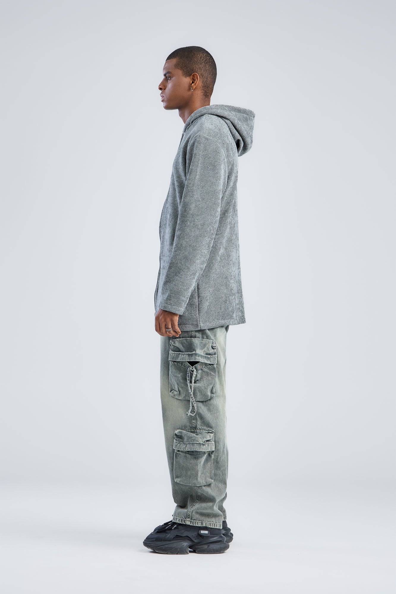 Zip-UP Cardigan Coat