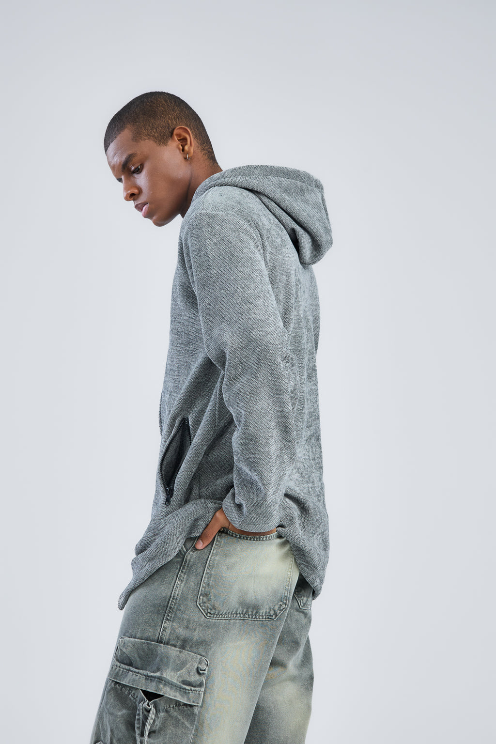 Zip-UP Cardigan Coat