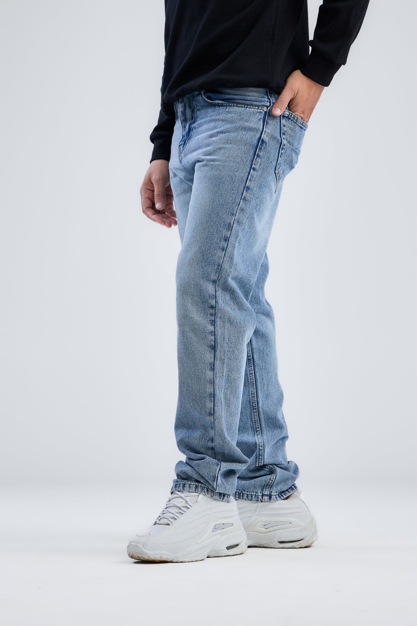 Faded Denim Relaxed Fit