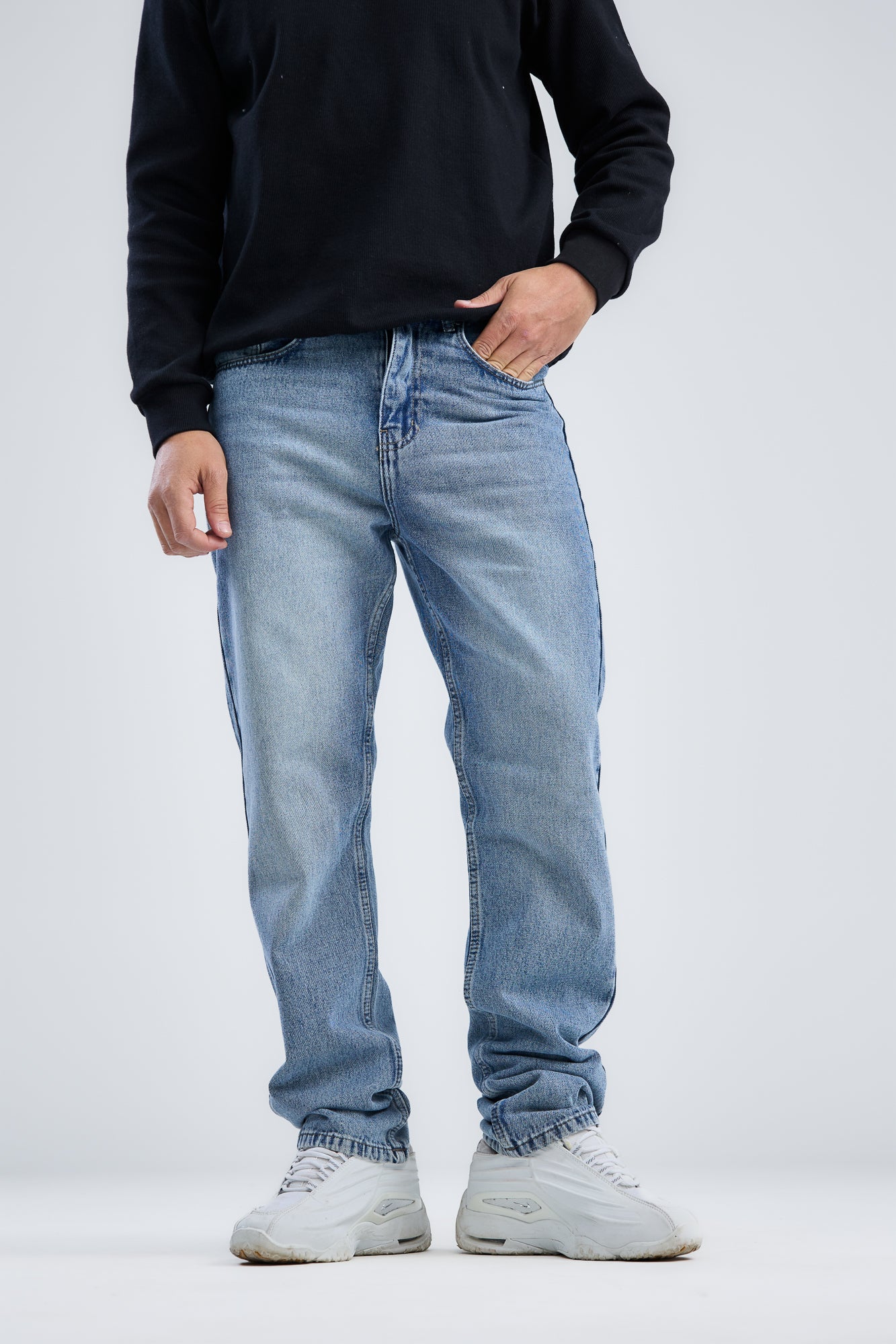Faded Denim Relaxed Fit