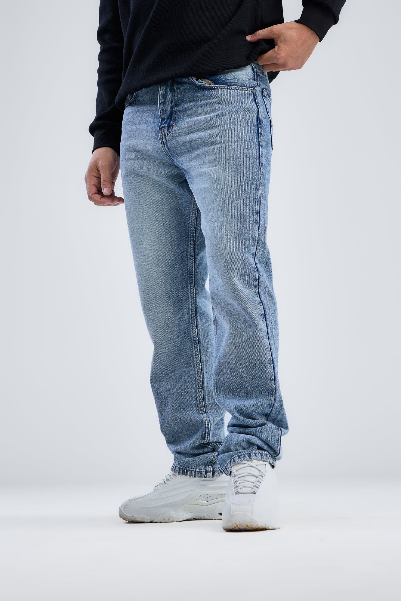 Faded Denim Relaxed Fit