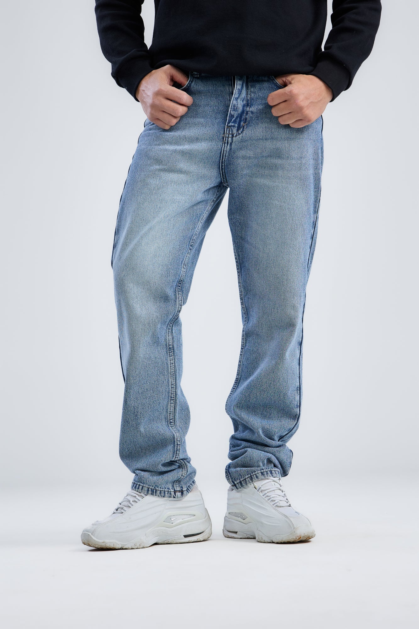 Faded Denim Relaxed Fit