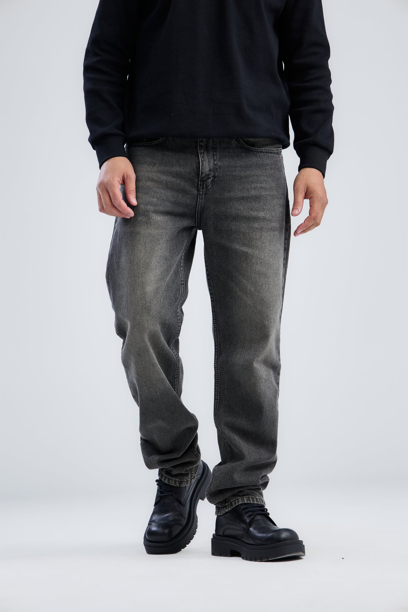 Faded Denim Relaxed Fit