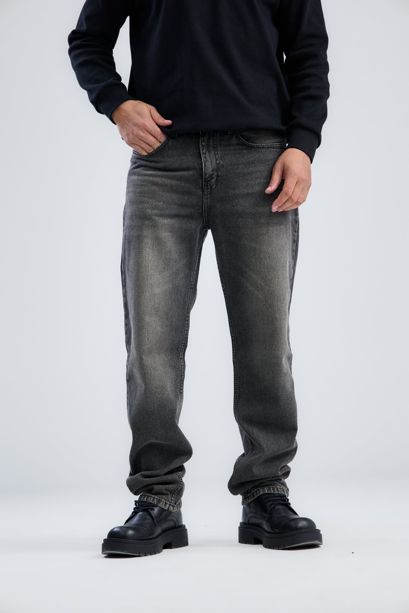 Faded Denim Relaxed Fit