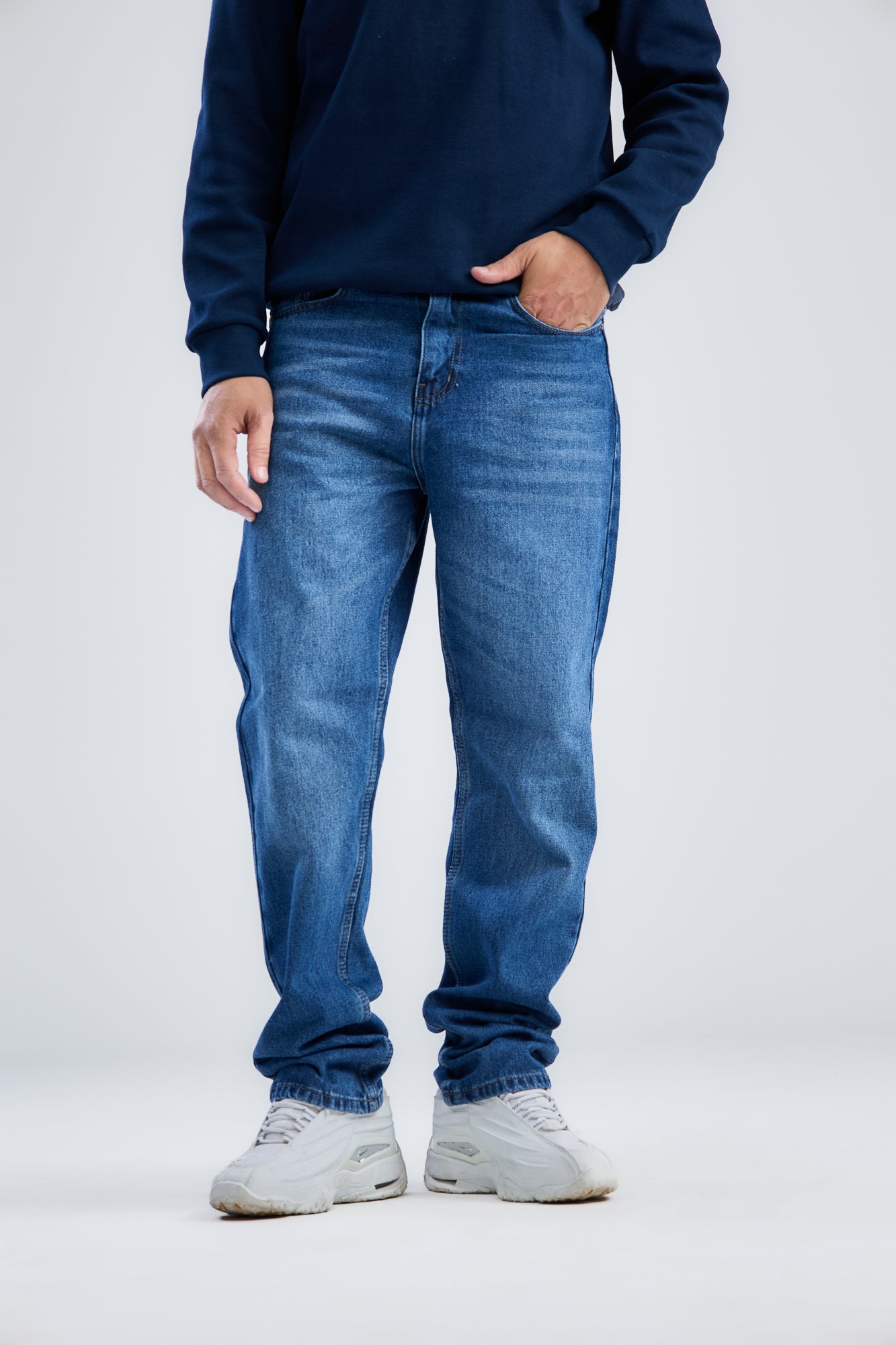 Faded Denim Relaxed Fit
