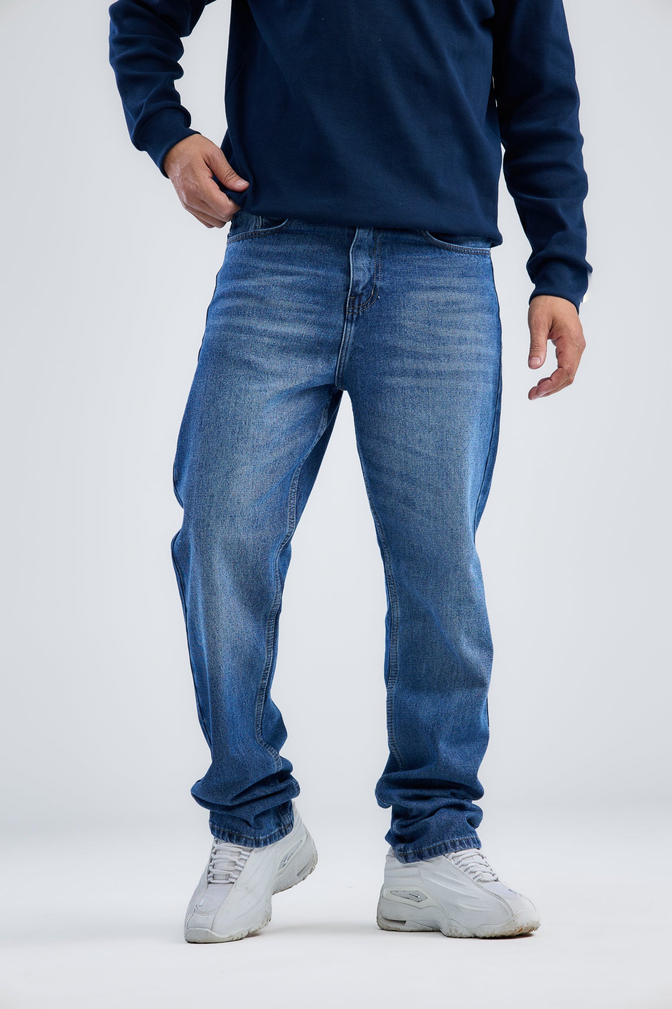 Faded Denim Relaxed Fit