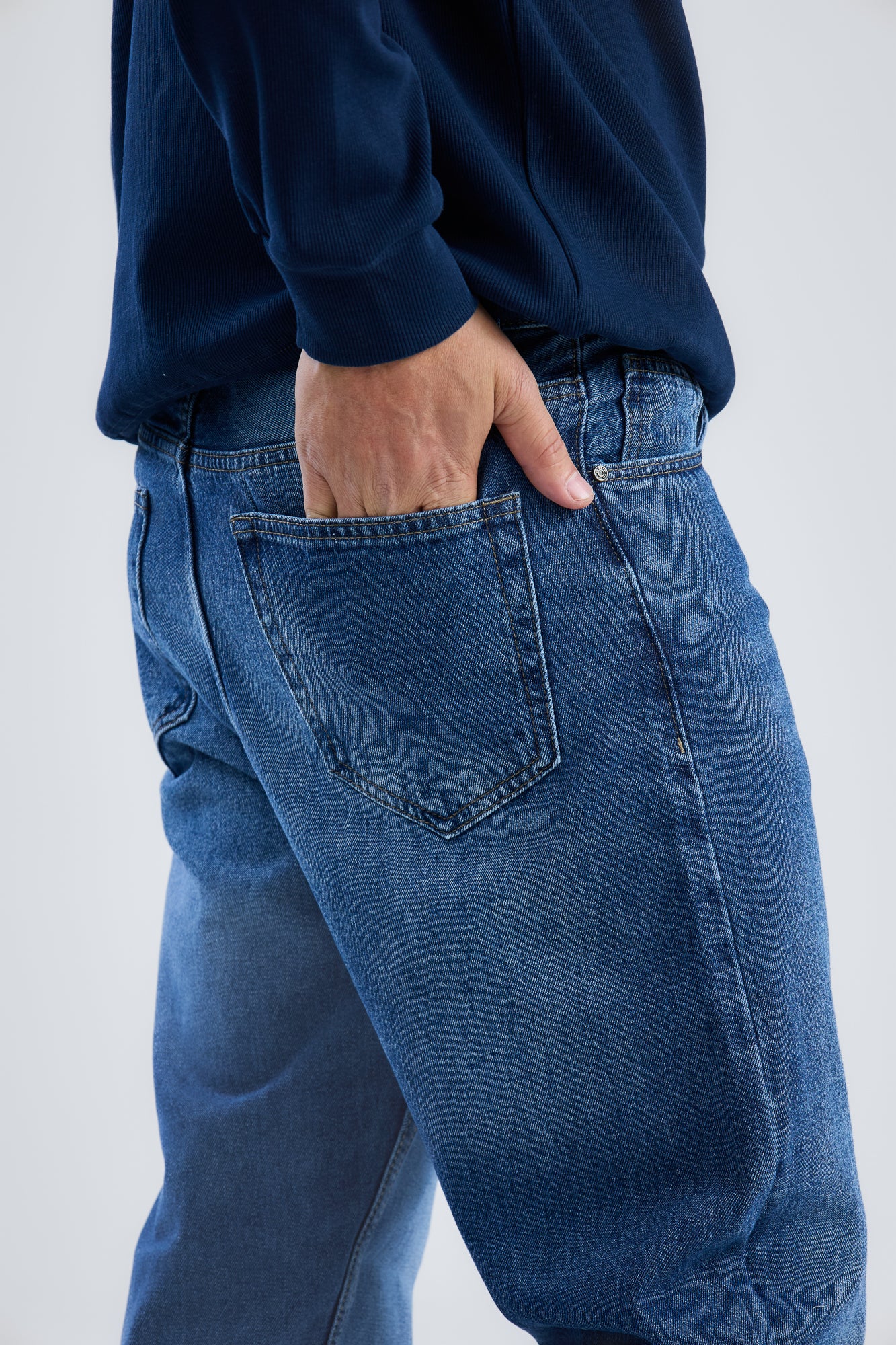 Faded Denim Relaxed Fit