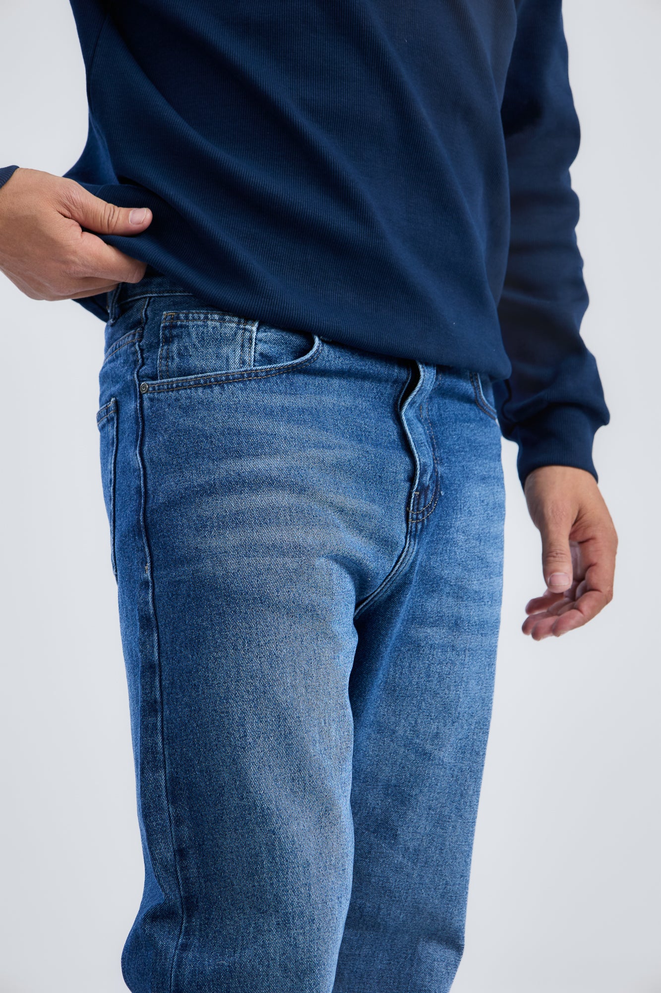 Faded Denim Relaxed Fit