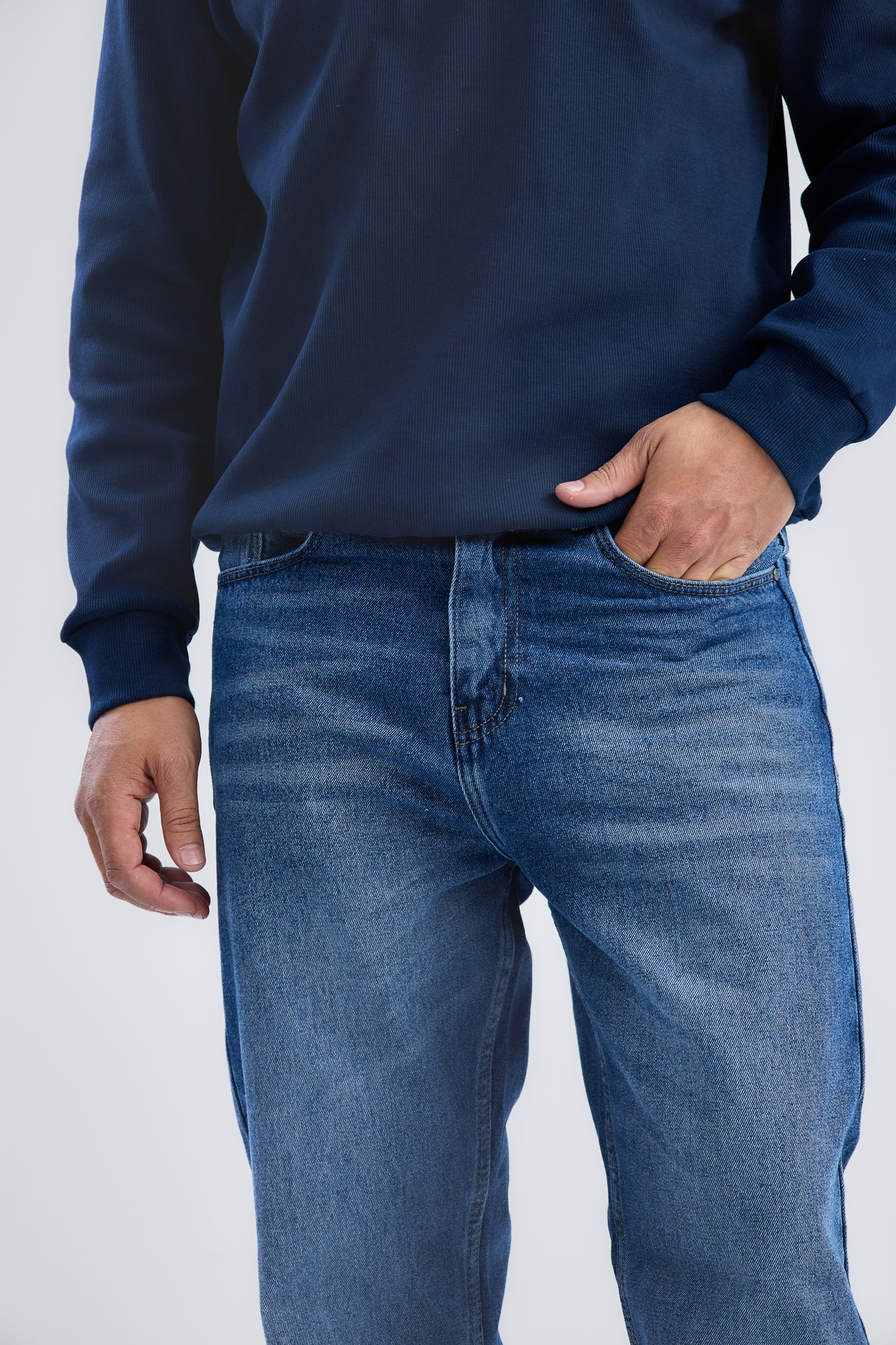 Faded Denim Relaxed Fit