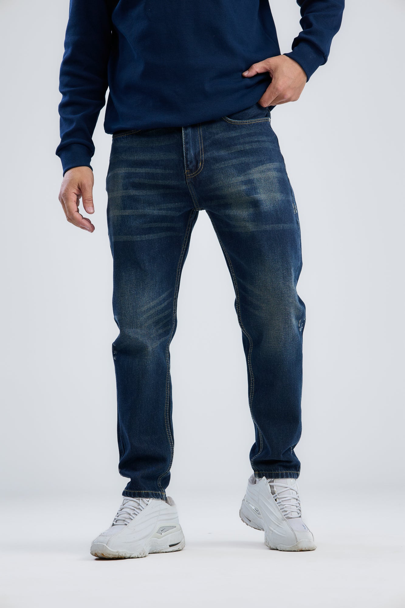 Washed Jeans Slim Fit