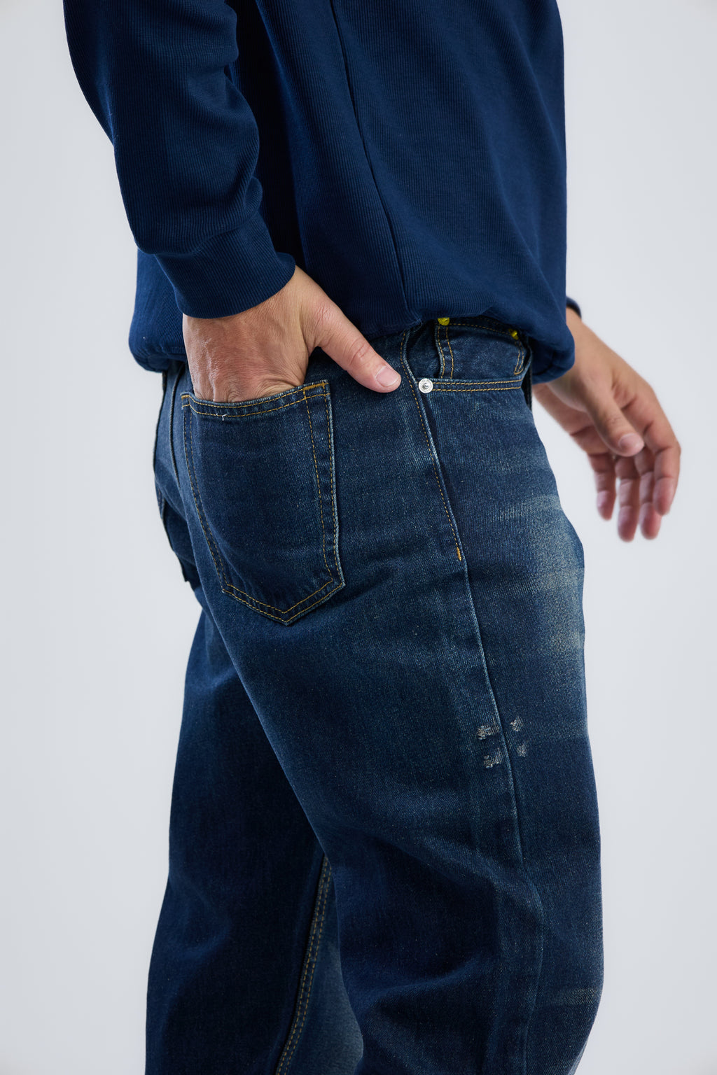 Washed Jeans Slim Fit