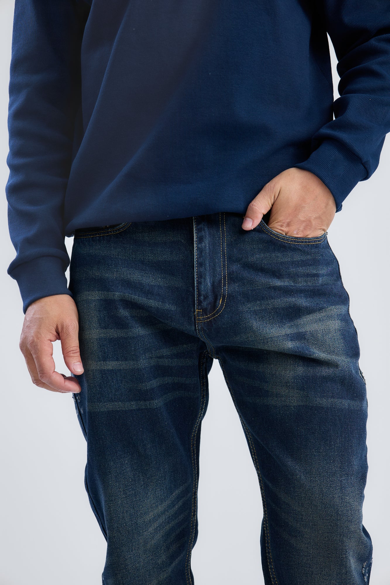 Washed Jeans Slim Fit