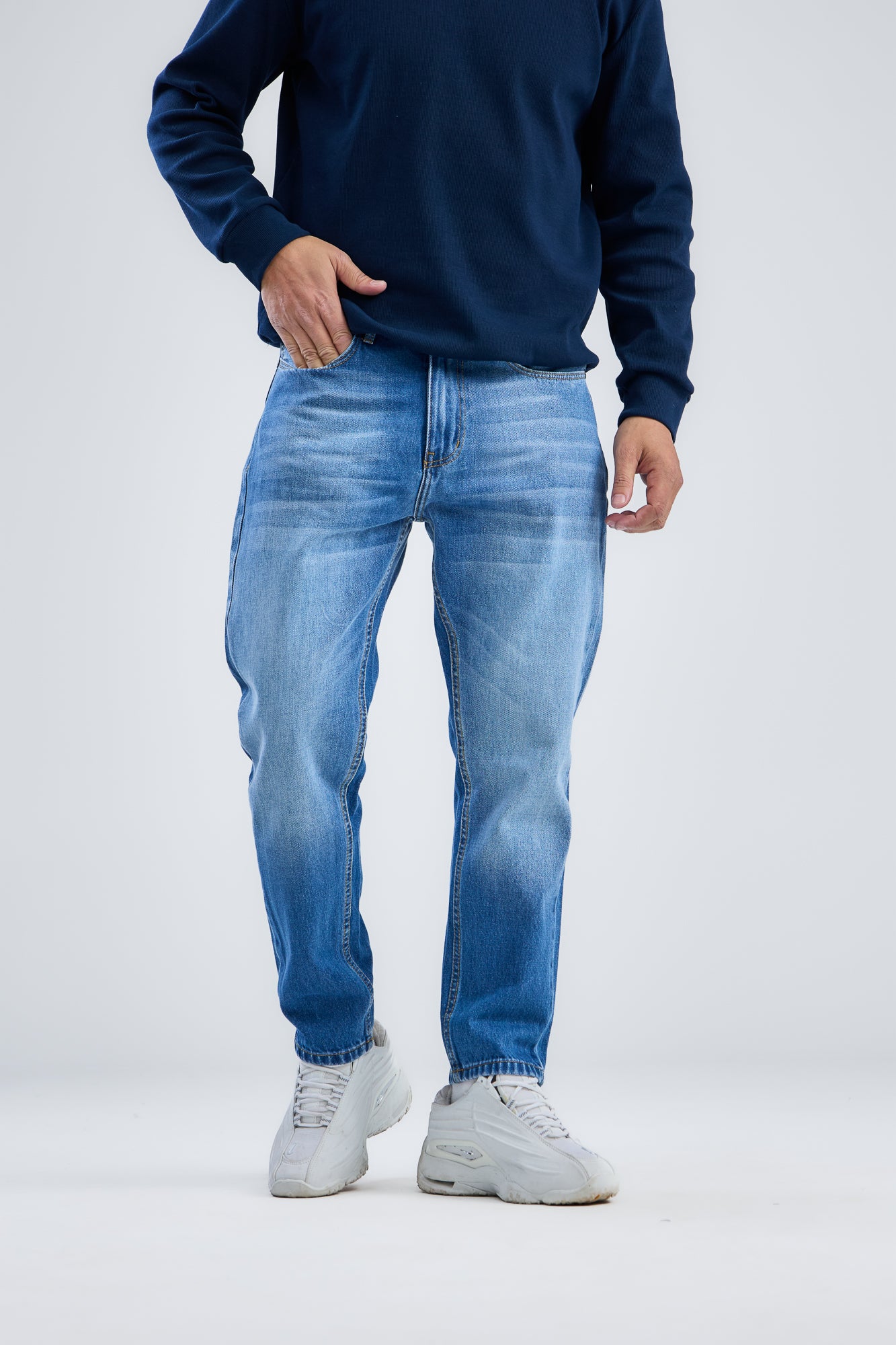 Washed Jeans Slim Fit