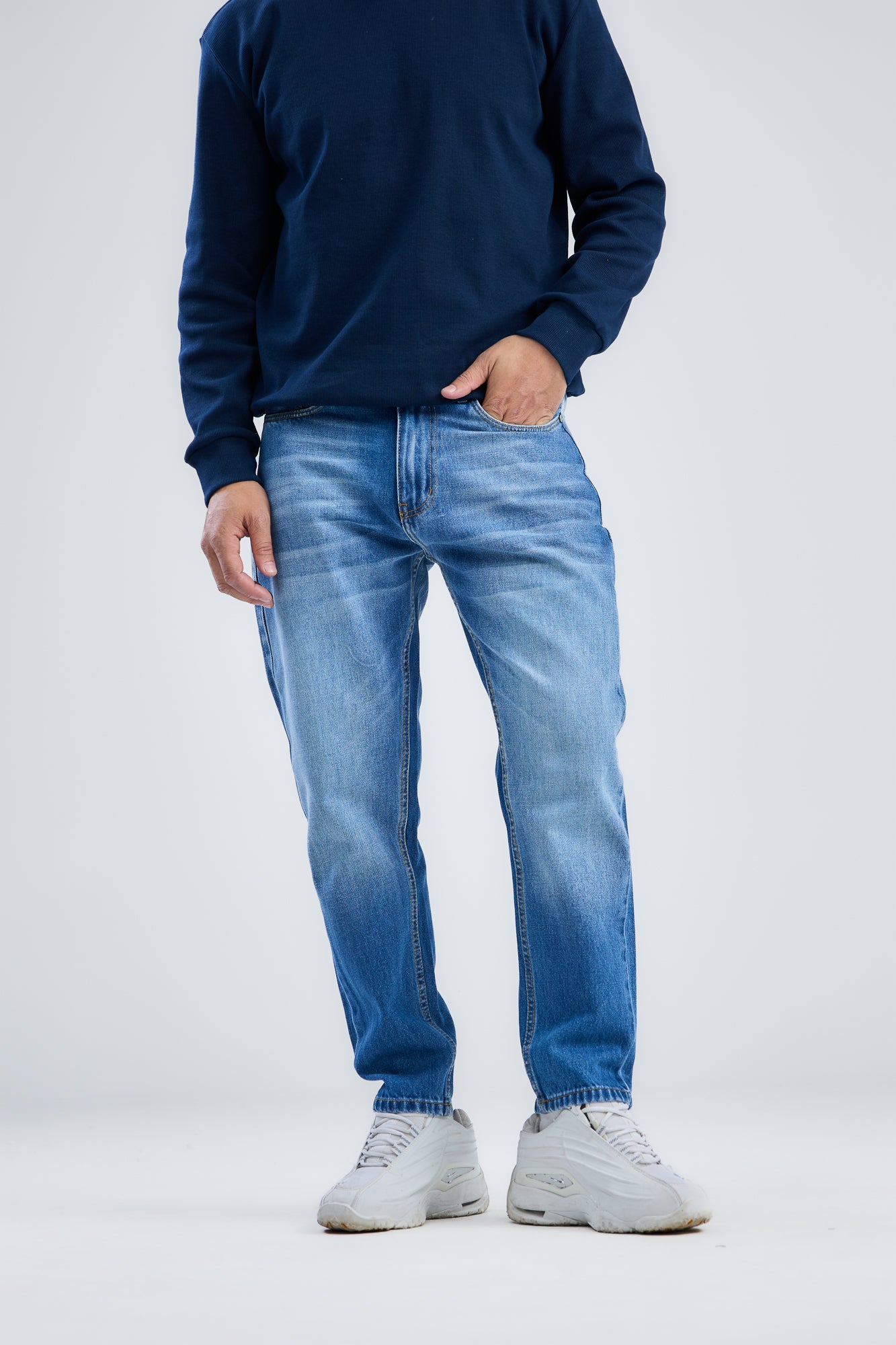 Washed Jeans Slim Fit