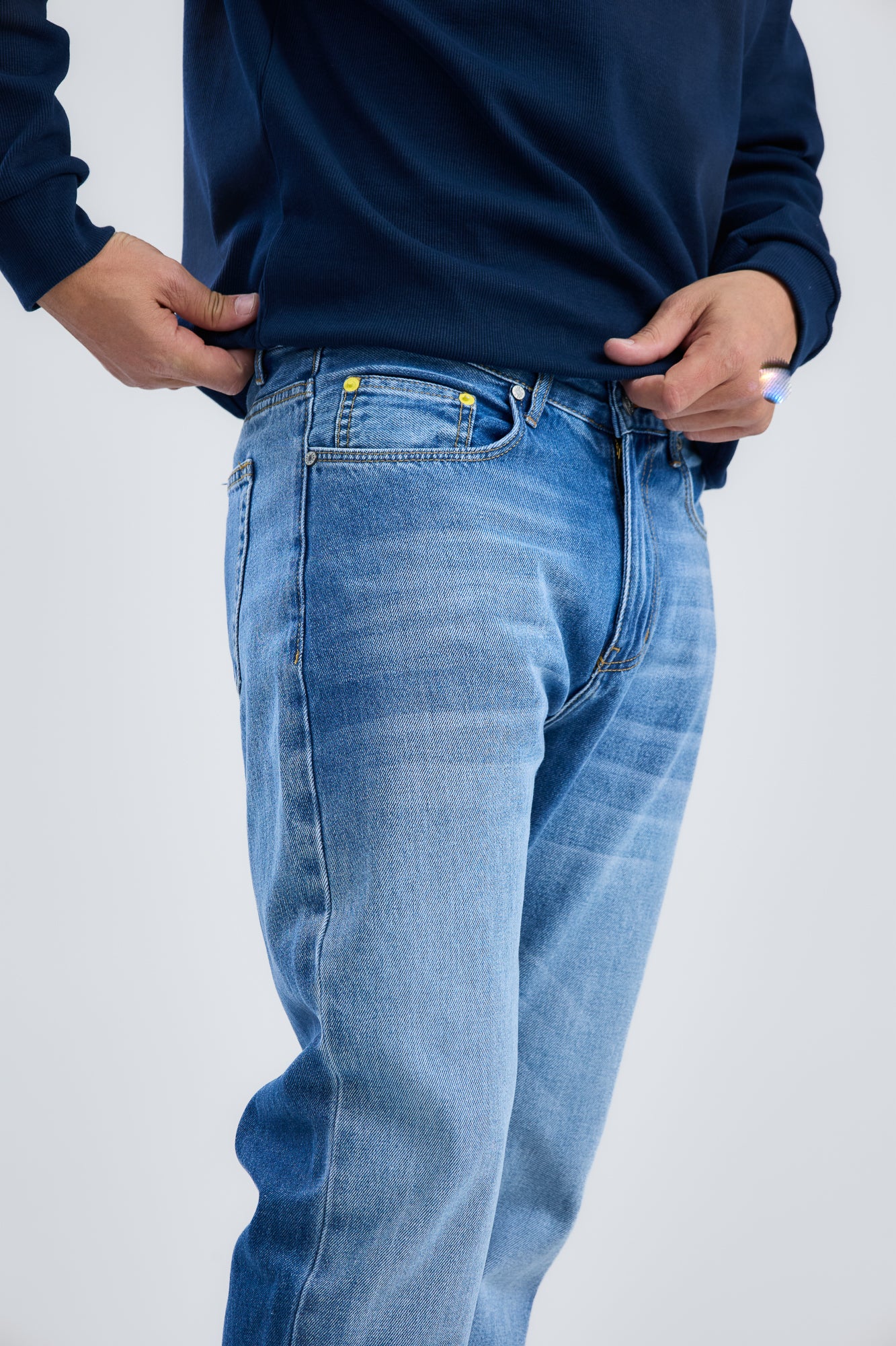 Washed Jeans Slim Fit