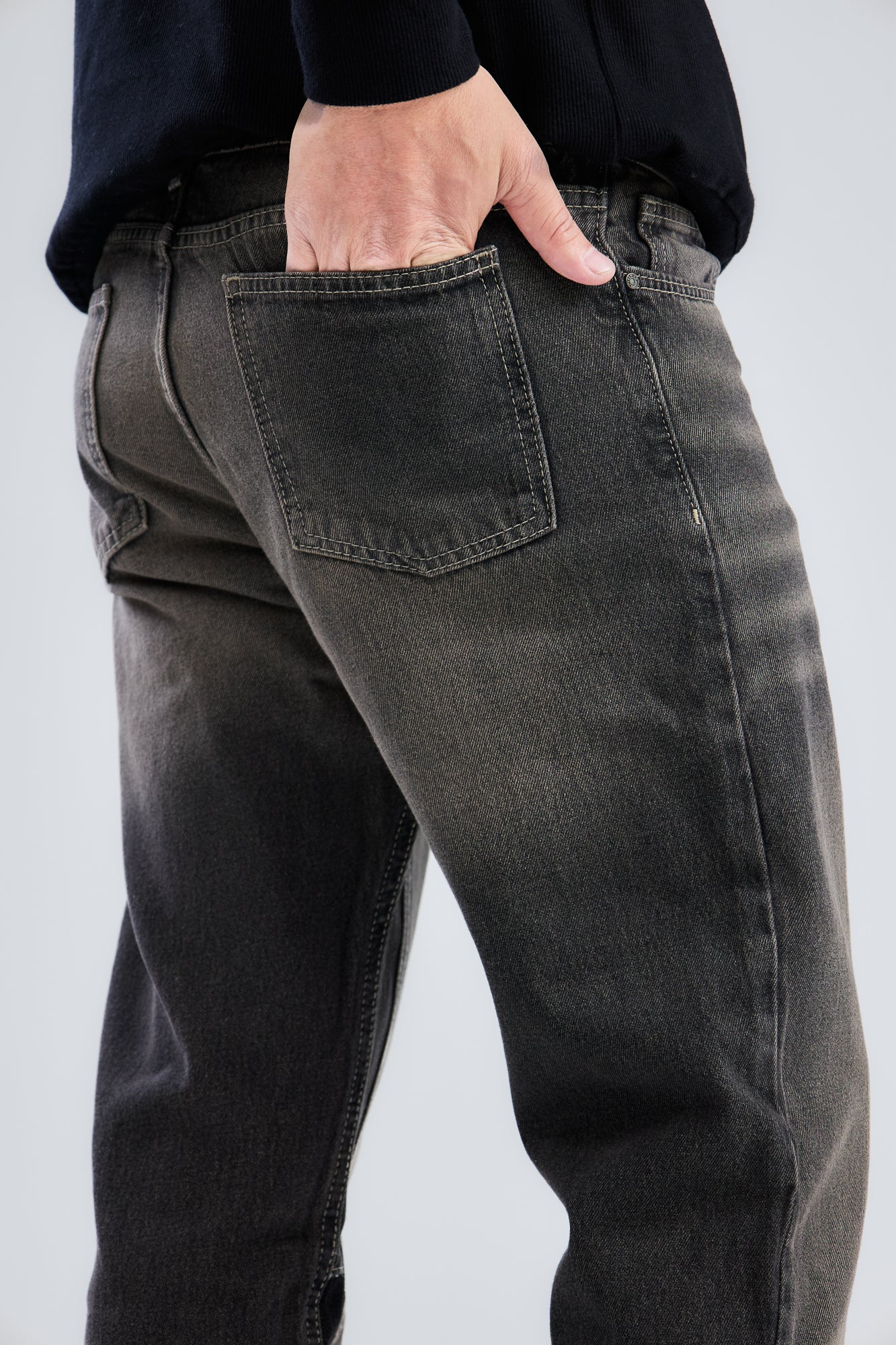 Washed Jeans Flare Fit