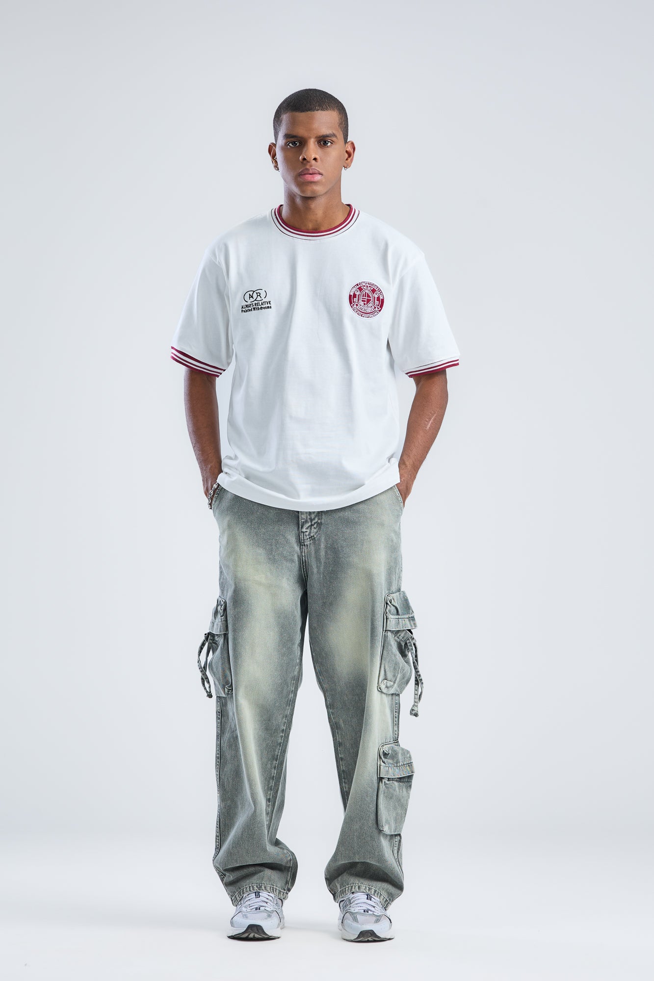 A R Oversized T-Shirt