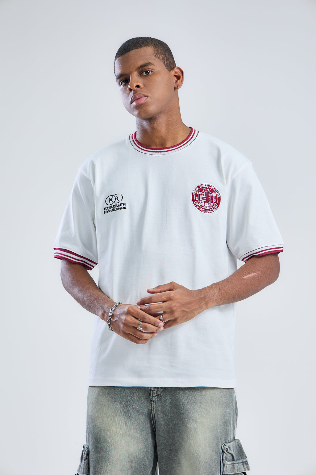 A R Oversized T-Shirt