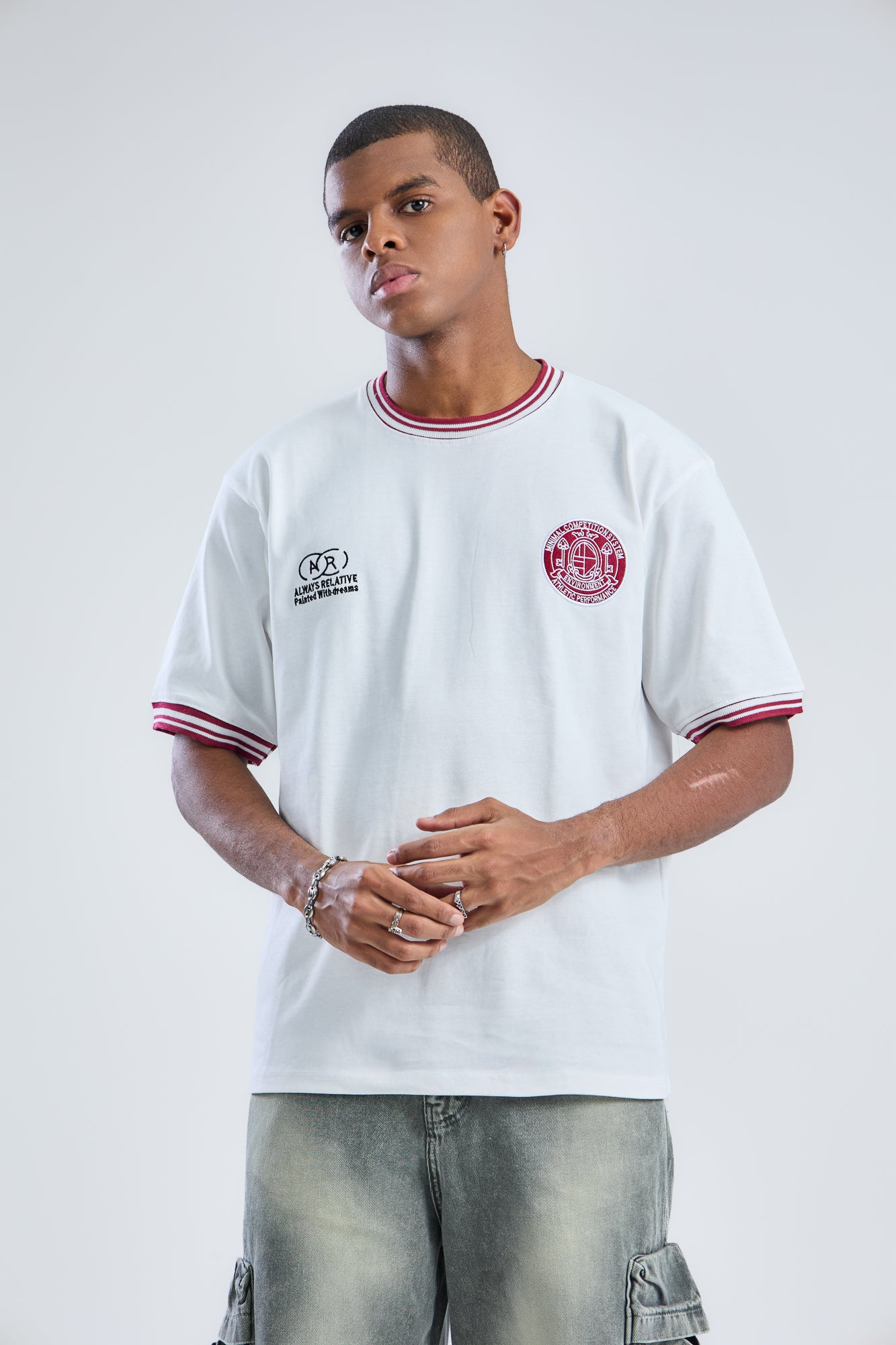 A R Oversized T-Shirt