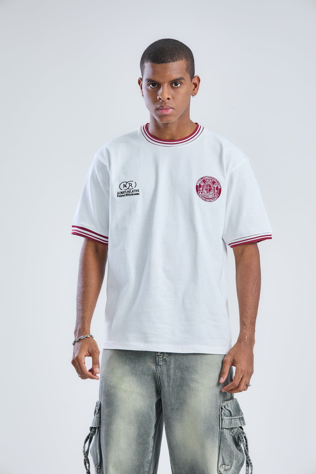A R Oversized T-Shirt