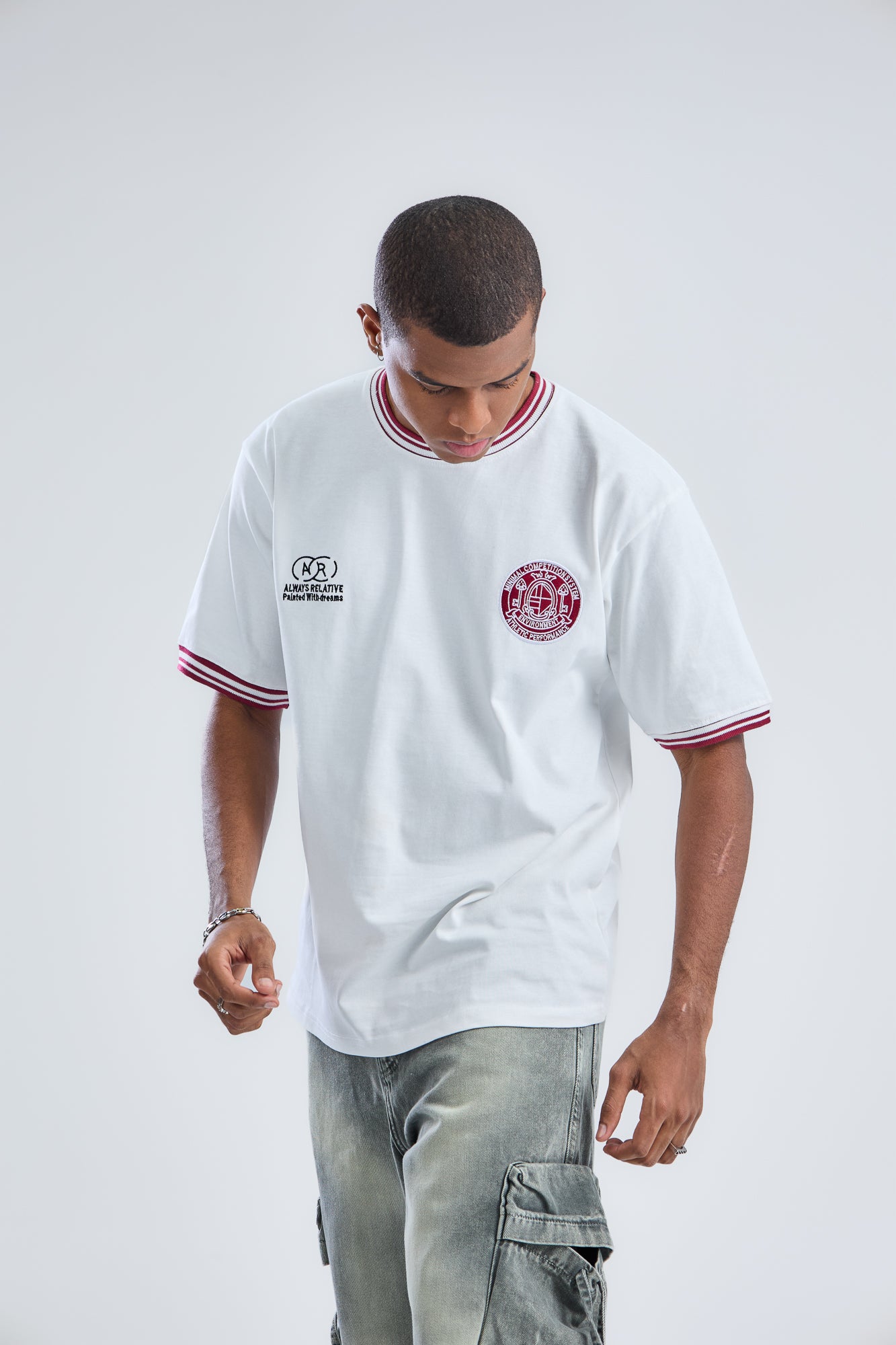 A R Oversized T-Shirt