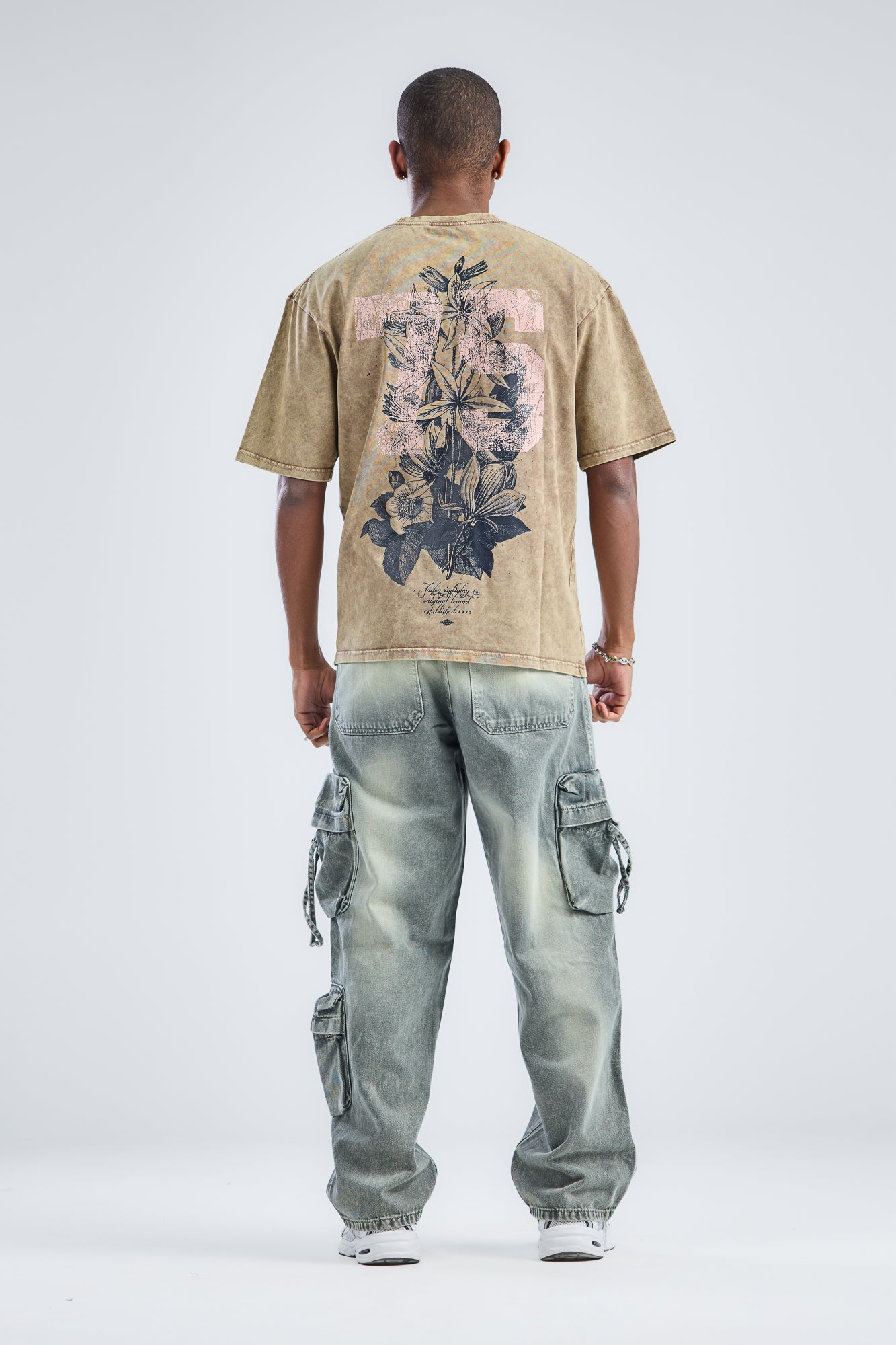 Washed Printed Oversized T-Shirt