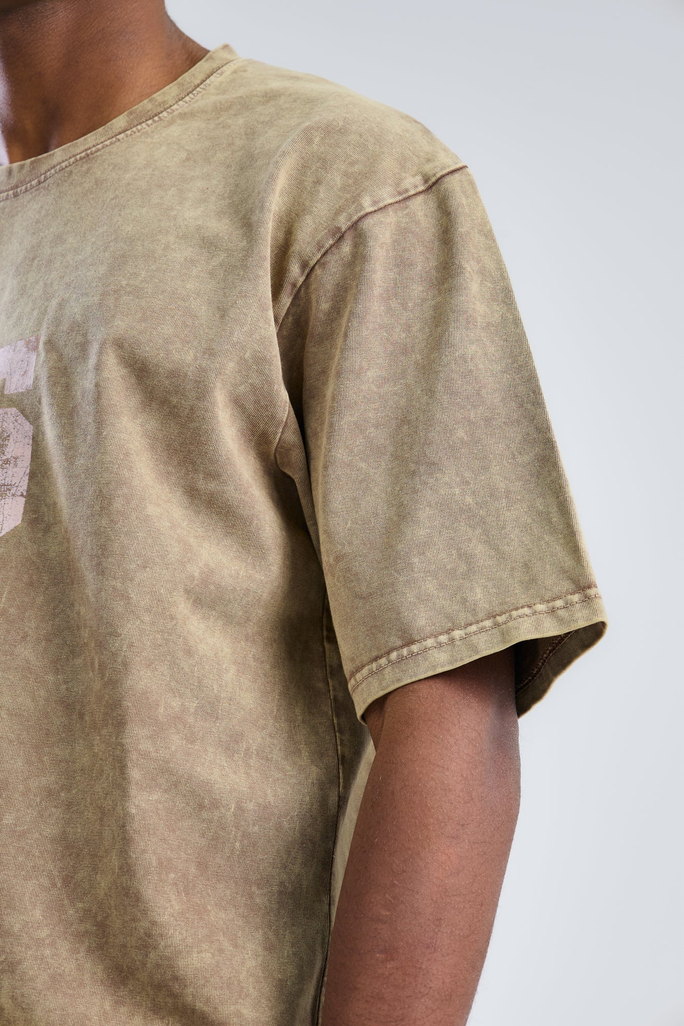 Washed Printed Oversized T-Shirt