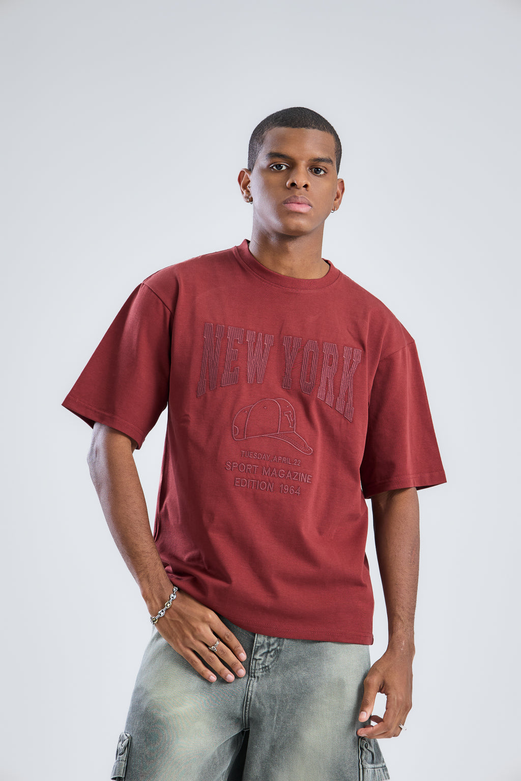 SPORT MAGAZINE Printed T-shirt