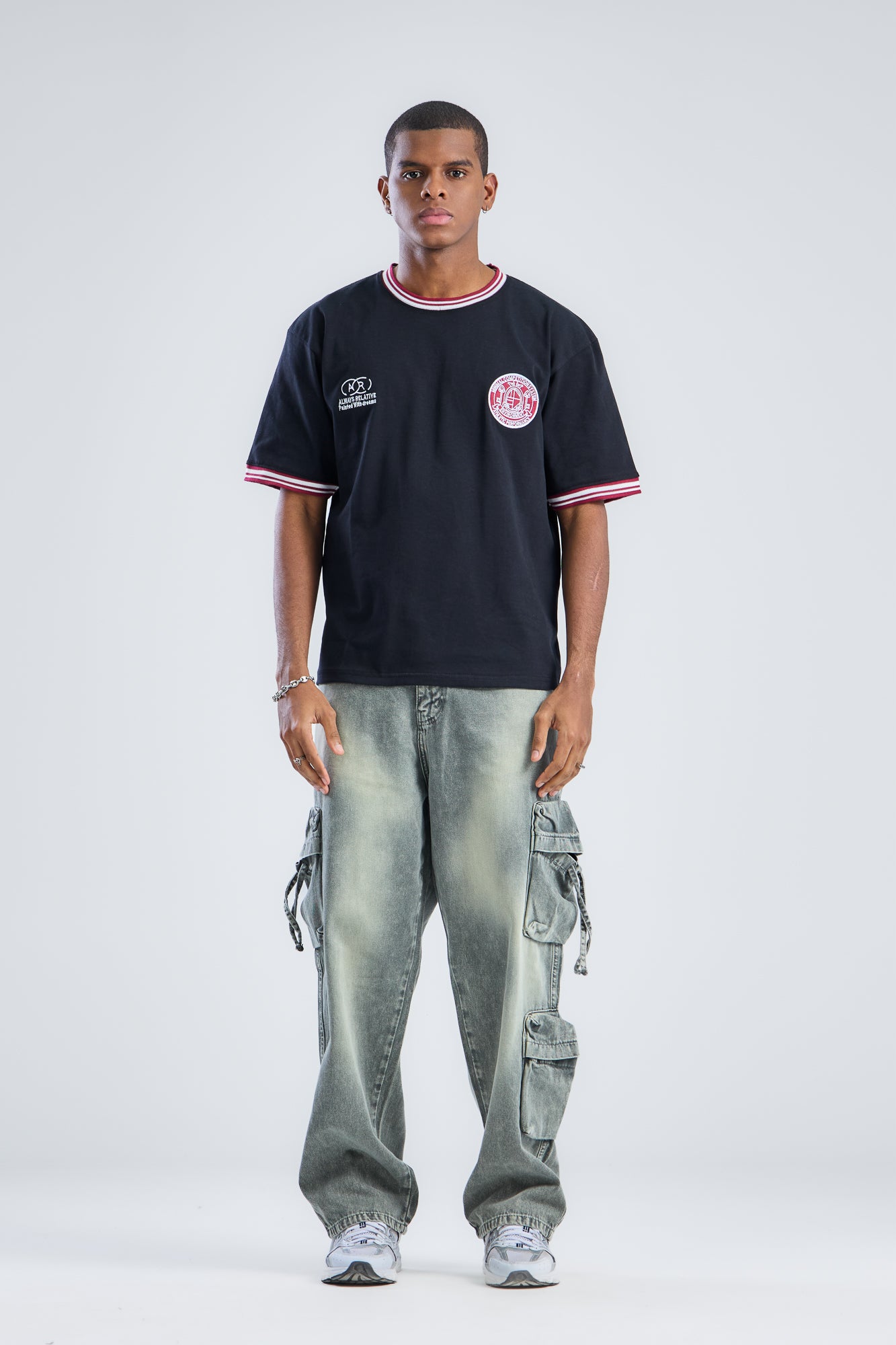 A R Oversized T-Shirt