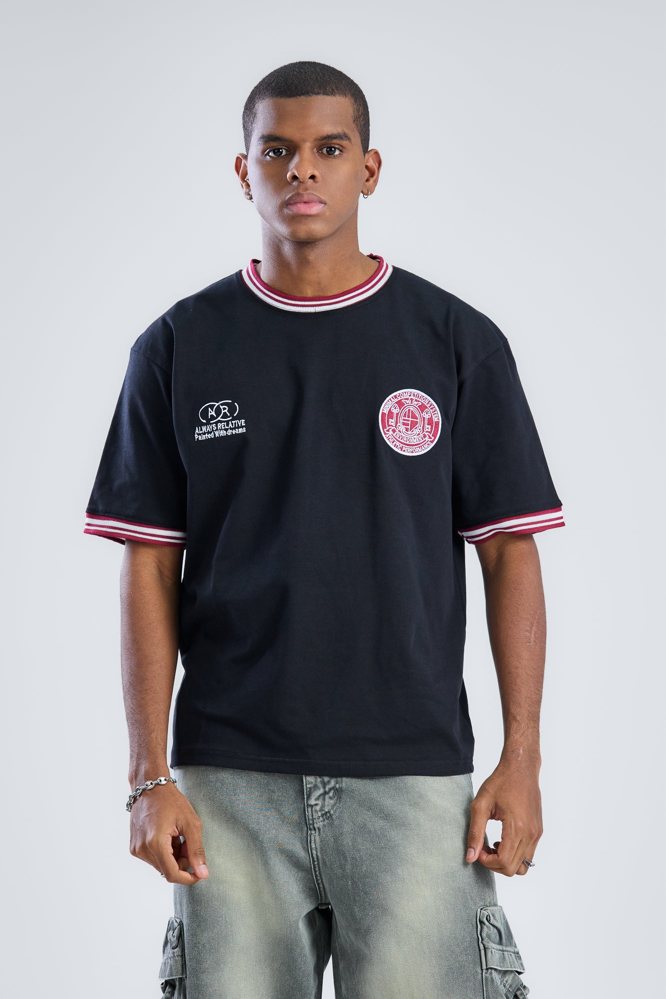 A R Oversized T-Shirt