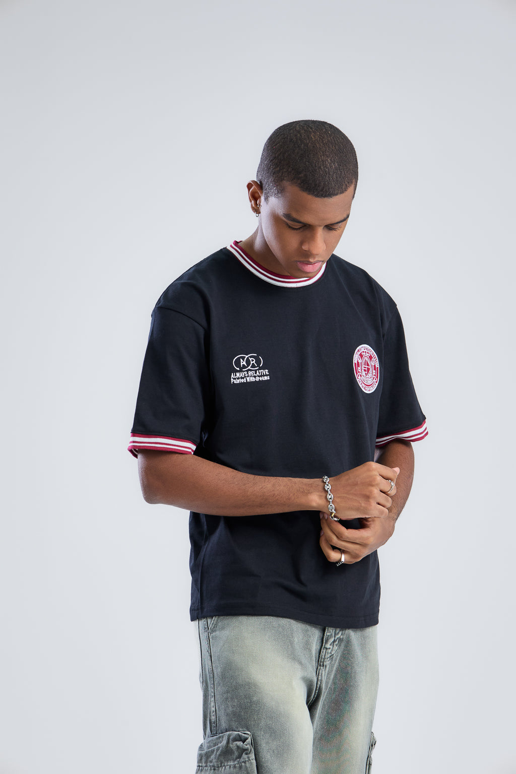 A R Oversized T-Shirt