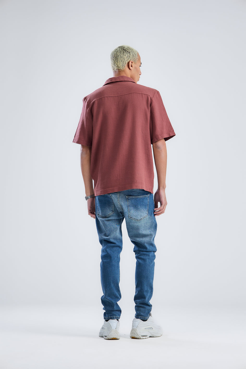 Causal-Knit Shirt Regular-Fit