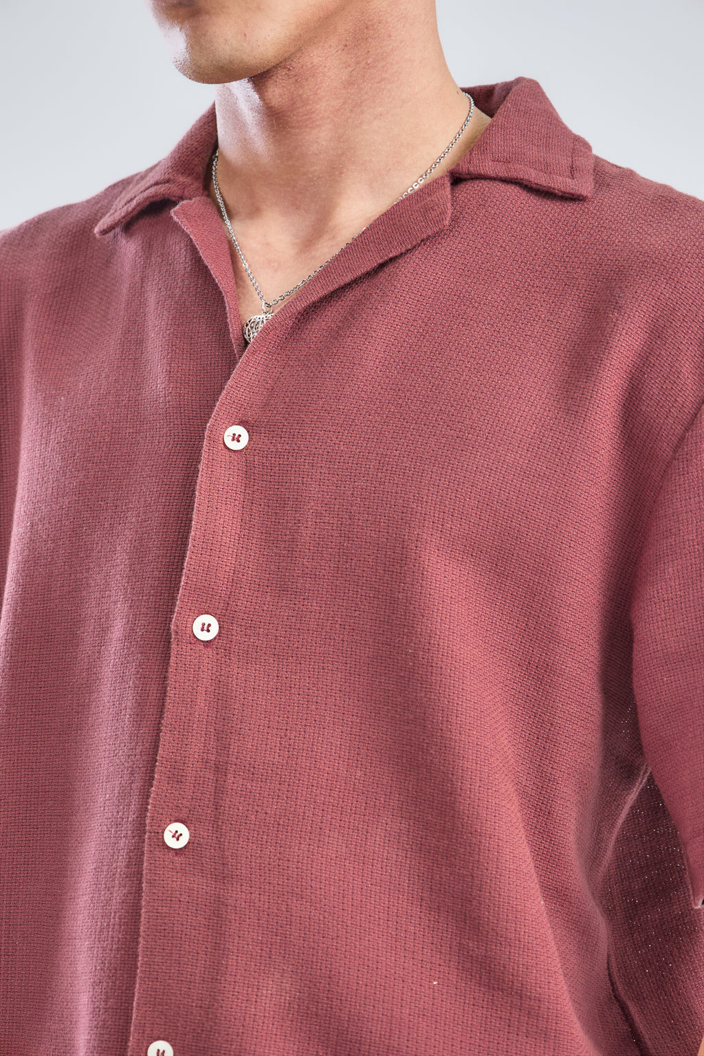 Causal-Knit Shirt Regular-Fit